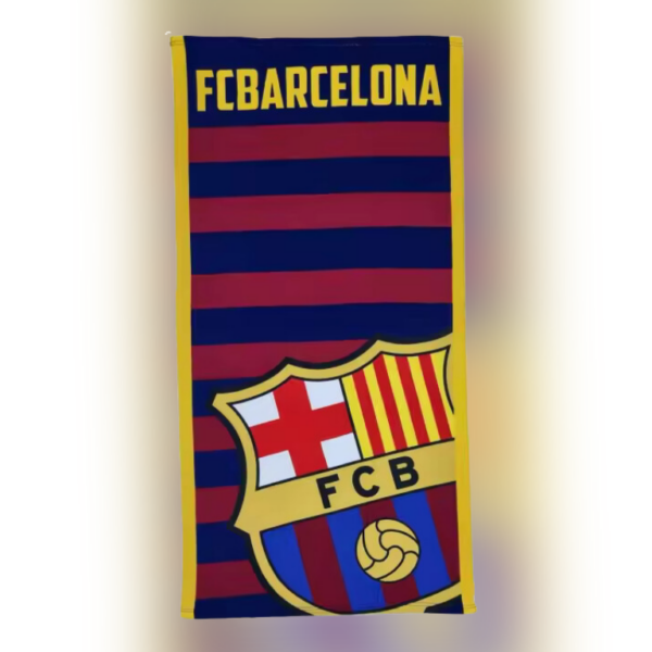 Toalla Baño F.C. Barcelona 70x140cm microfibra