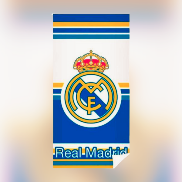 Toalla baño Real Madrid 70 x140 cm microfibra